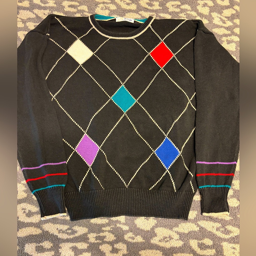 M Pringle of Scotland Argyle Sweater